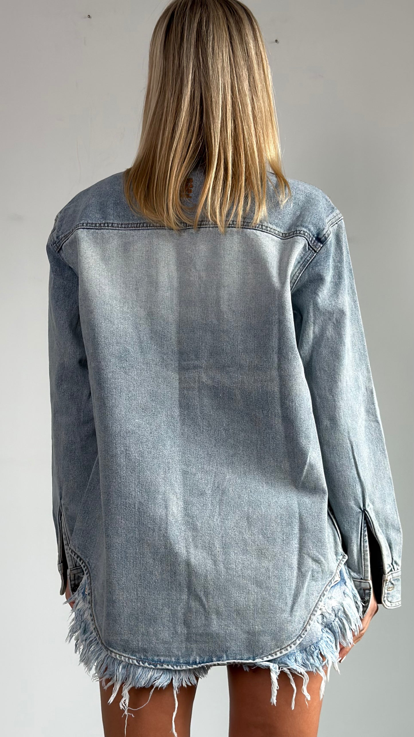 ONETEASPOON Saint Tropez Hendrixe - denim shacket