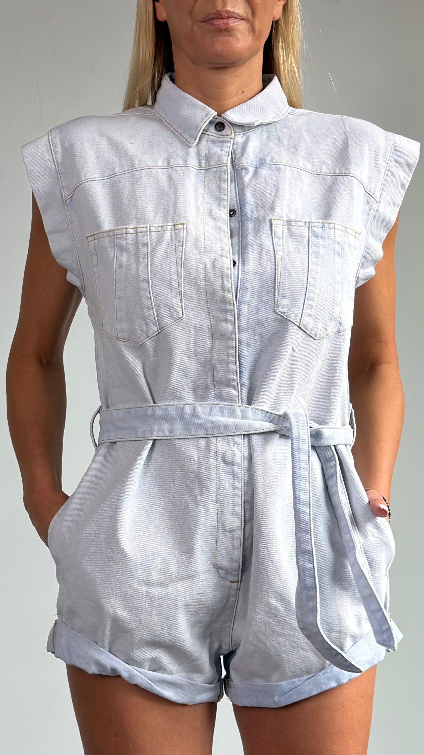 ONETEASPOON Lavender Blue Aviator - Jumpsuit