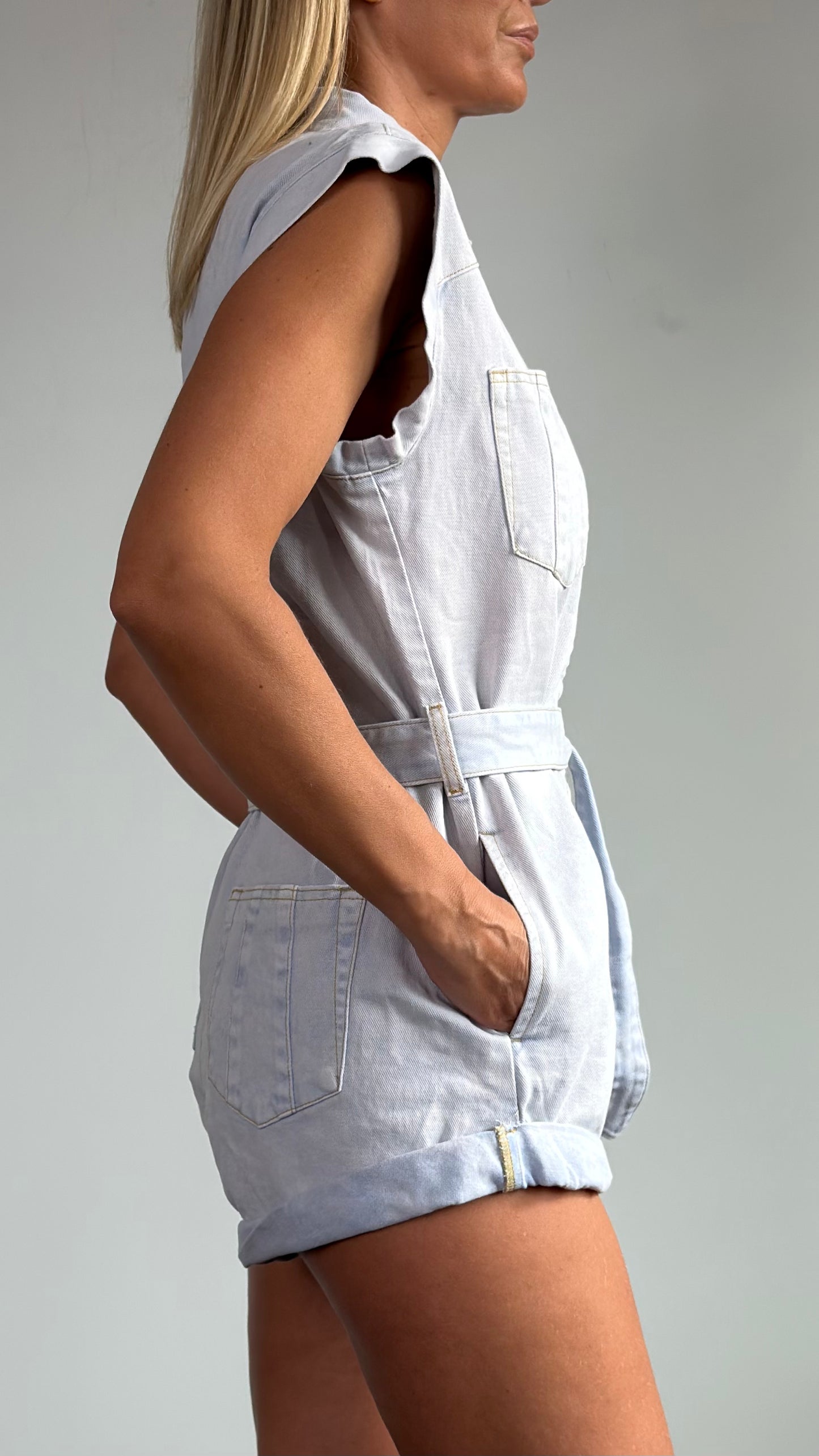 ONETEASPOON Lavender Blue Aviator - Jumpsuit