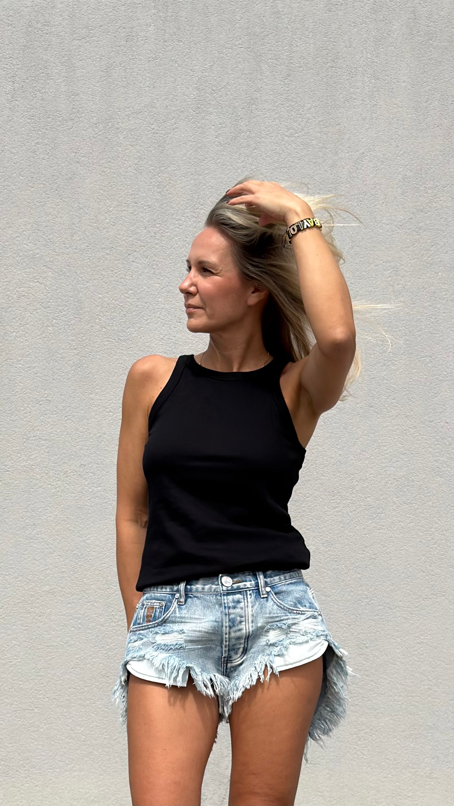 ONETEASPOON Hendrixe Rollers - denim shorts