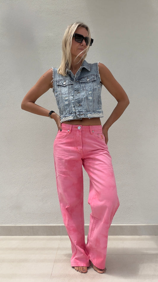 ONETEASPOON - Jackson Mid Waist Wide Leg denim jeans