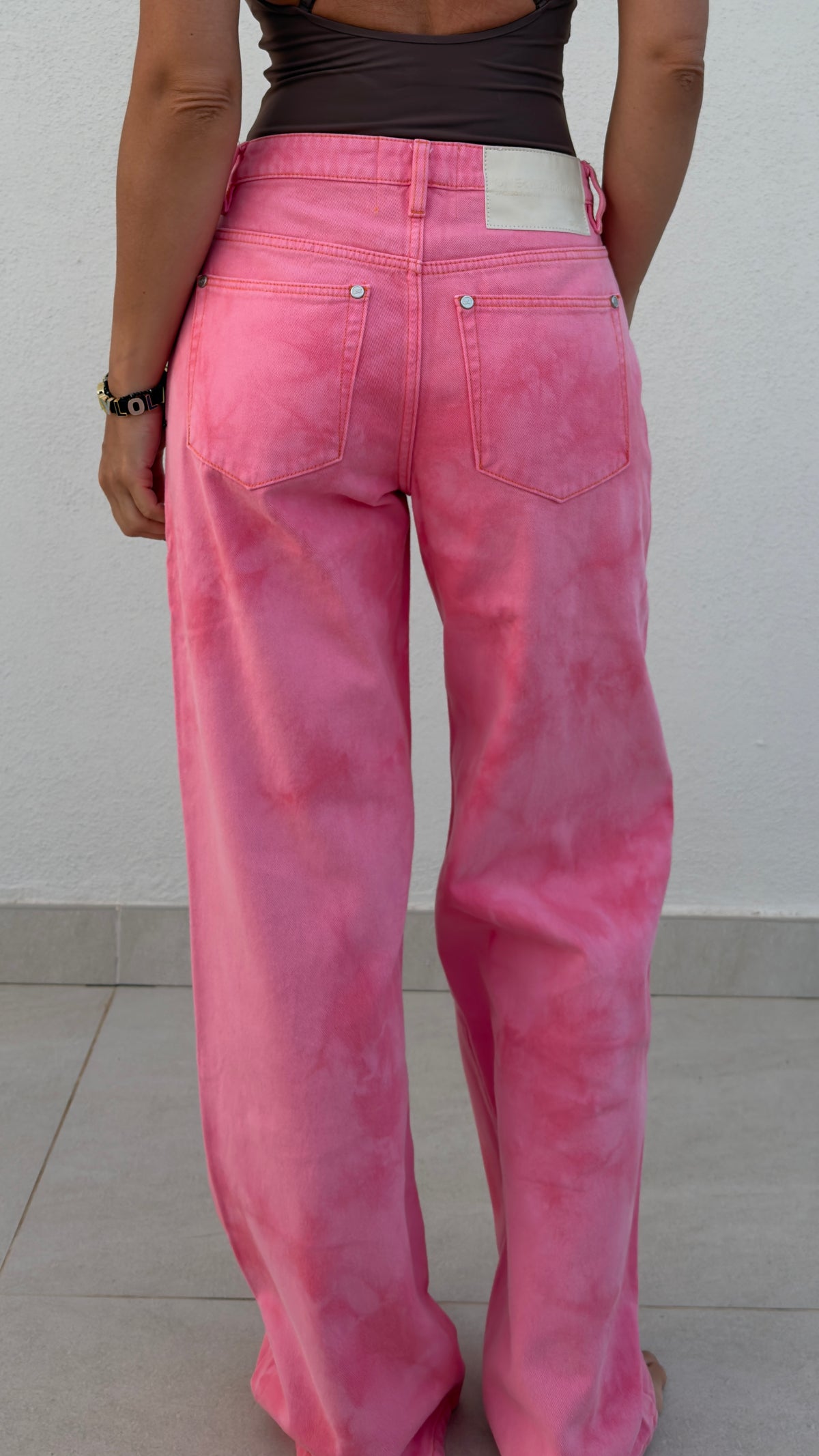 ONETEASPOON - Jackson Mid Waist Wide Leg denim jeans